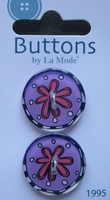 Buttons - By La Mode  25 mm