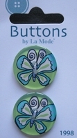 Buttons - By la Mode  25 mm