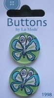 Buttons - By La Mode  25 mm