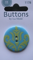 Button - By La Mode  34 mm