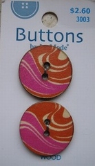  Button - By La Mode  25 mm