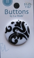  Button - By La Mode  34 mm