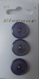 3 Knöpfe - Elegant  16 mm