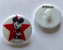 Walt Disney - knoop  22 mm