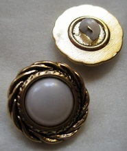 Gold-Knoop  18 mm