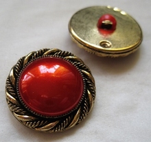 Gold - Knoop  26 mm