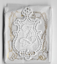 6 Monogrammen - D.Z.  4,5 x 2,5 cm