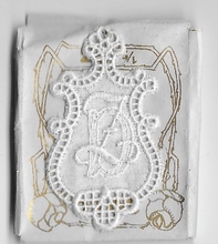 6 Monogrammen D.Z.  4,5 x 2,5 cm