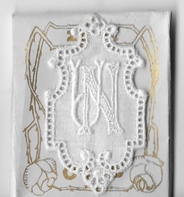 6 Monogrammen - N.U.  4,5 x 2,5 cm