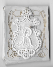 6 Monogrammen -  J.R.  4,5 x 2,5 cm