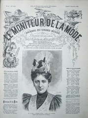 Le Moniteur de La Mode  40 x 30 mm