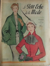 Le Petit Echo de la Mode  1952  29 x 22 cm