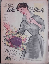Le Petit Echo de la Mode 1952  29 x 22 cm