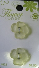 Flower - 2 knopen  34 mm