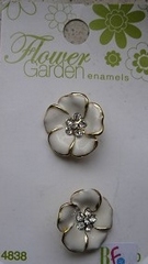 Flower - 2 knopen  19 mm