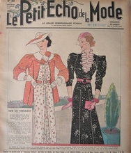 Le Petit Echo de la Mode  1936  35 x 29 cm