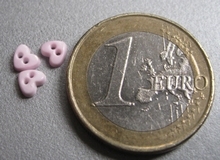 1 Micro miniherz - Rosa  4 mm