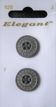 2 Knopen - Elegant  19 mm