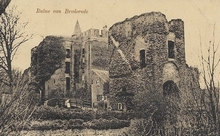 Postcard- Bloemendaal - Ruïne van Brederode