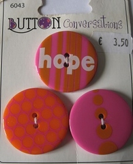 Button Conversations  34 mm