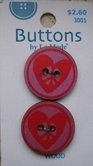  Button - By La Mode  26 mm