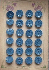 Kaart -  Blauw  18 mm