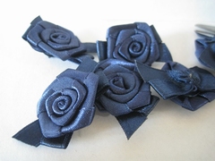 1 Bloem - Donkerblauw  25 mm