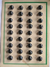 Kaart - zilverkleur  11 mm