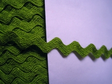 2,5  meter Zig zag band  7 mm