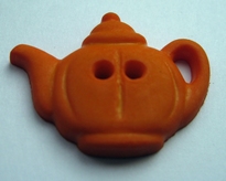 Theepot - Oranje  23 x 29 mm