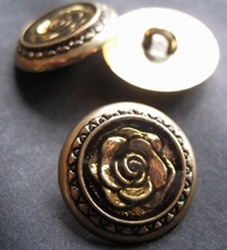 Gold-Knoop  22 mm