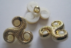 Gold-Knoop  20 mm