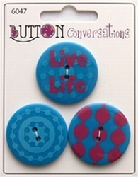 Button Conversations  34 mm