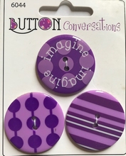 Button Conversations  34 mm