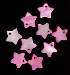 Perlmutt Stars  12 mm