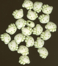 6 Kitty - perlen  8 x 10 mm