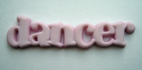 dancer - licht roze  10 x 41 mm