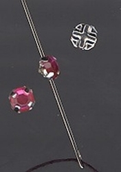 10 x  lila  5 mm