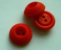 R-knoop rood/oranje  12 mm
