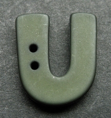 U - donkergroen  18 mm