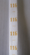 Band - Gelb  Maat 116