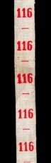 Band - Rot  Maat 116