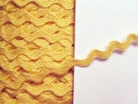 2,5 meter Zig Zag band  4 mm