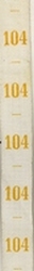 Band - Gelb  maat 104