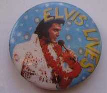 Button - speldje Elvis  25 mm