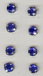 8 x  blauw  5 mm