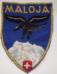 Embleem - Maloja  7 cm