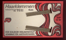 10 Haarklemmen  5,5 x 9,5 cm