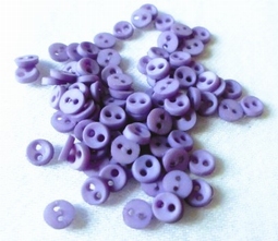 6 miniknoopjes  4 mm