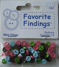 Mini Clean - 75 knoopjes  6,5 mm